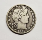 1905 Barber Half Dollar – Original Fine+