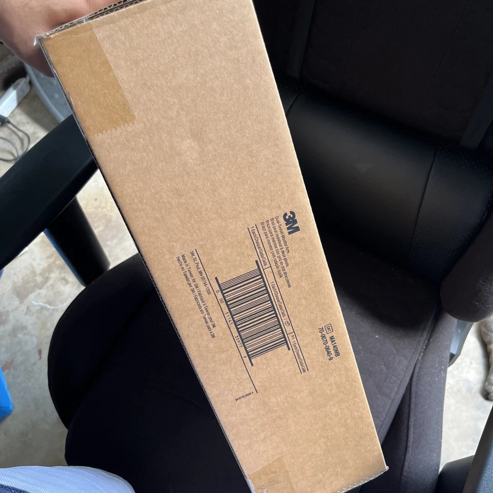 3M Dual-Swivel Monitor Arm 4 1/2 x 19 1/2 Black/Gray MA140MB - Image 4 of 4