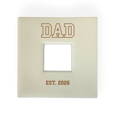 Dad Est. 2026 Photo Album 200 4x6 New Dad Father's Day Gift