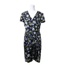 Chanel Floral Print Silk Dress Used CYHE-0