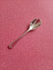 VINTAGE SENFLÖFFEL VERSILBERT VON ELKINGTON SHEFFIELD, ALT ENGLISCH, 2. 5"