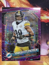 2025 Panini Prizm - Minkah Fitzpatrick #132 Purple Pulsar Prizm