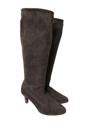 PETER KAISER Bottes à l’écuyère Dames Botte haute T EU 36 brun style décontracté - Photo 1/4