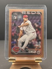 2024 Topps Update #US308 Fernando Cruz Gold #/2024