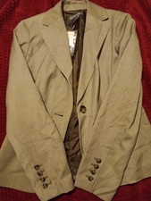 NWT Ann Taylor Blazer:  Brown, Button, Size 4
