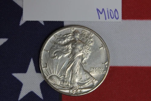 1944-S Walking Liberty Half Dollar - Uncirculated Condition - UNC (M100)