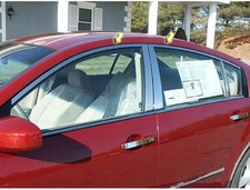 4pc. Luxury Fx Stainless Steel Window Pkg Wo Posts For 04-08 Nissan Maxima 4d 4pc. Luxury Fx Stainless Steel Window Pkg Wo Posts For 04-08 Nissan Maxima 4d