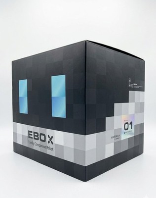 Enabot EBO X Überwachungsroboter Smart Home Alexa App Steuerung Schwarz Silber