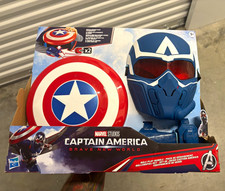 Hasbro NEW Captain America Role Play Bundle Mask  Shield Set Halloween