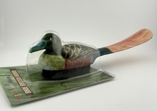 Vintage duck shoe brush and horn lacquered NWT Deadstock 10  