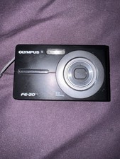 Olympus FE-20 Black Digital Camera No Charger, No Battery