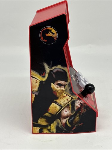 Consola de juegos Mortal Kombat clásica mini arcade probada a mitad de camino funciona - Imagen 2 de 7