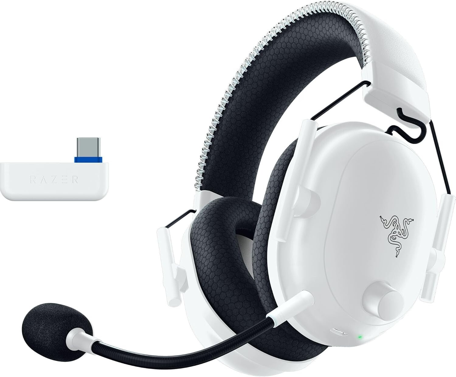 Razer BlackShark v2 Pro for PlayStation Wireless Console Gaming Headset White