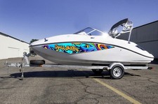 Graffiti GRAPHIC CHALLENGER 18 180 1800 set SEADOO decal vinyl wrap 2005 2010 