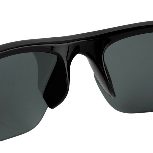 Stylische Matrix Style Sonnenbrille Sportbrille cool, schwarz matt, randlos 5431 - Picture 5 of 7