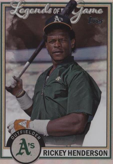2023 Topps Series 2 - Rickey Henderson #LG-12 - 1 of 1