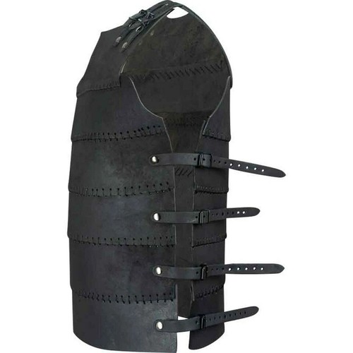 Medieval Knight Viking Leather Armor Cosplay Costume Larp Leather Breastplate - Picture 2 of 3