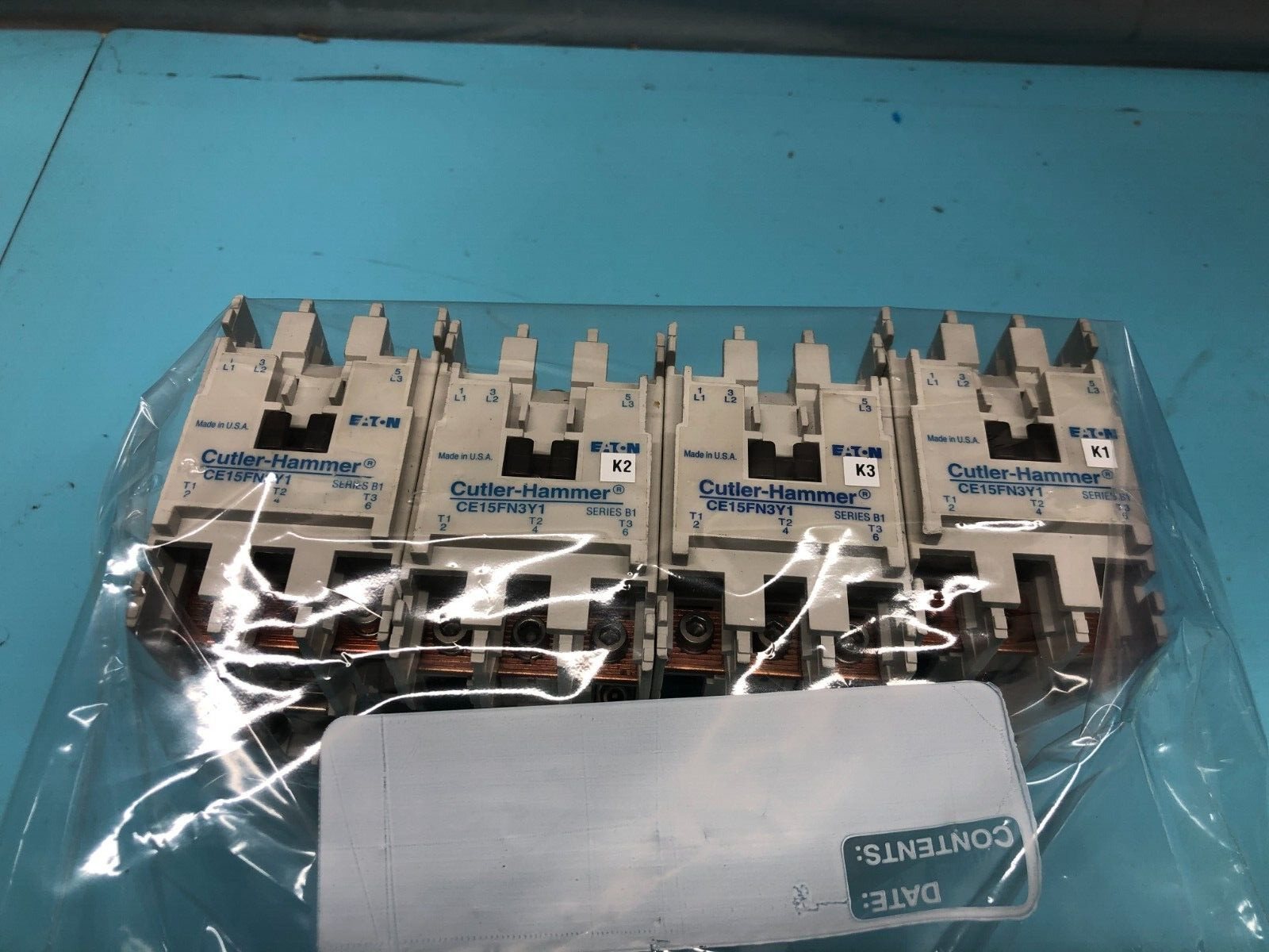 Cutler-Hammer CE15FN3Y1 Contactor, Eaton, 3PH, 32A, 166772