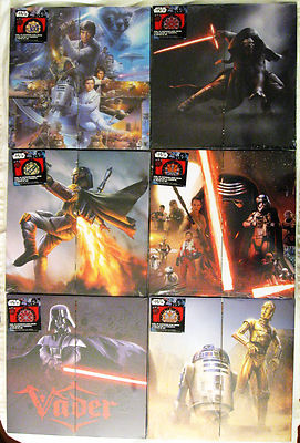 STAR WARS Dart Board Sets, 6-Complete in the Series & Retail Holder Collectable!