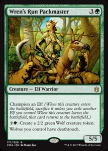 Wren's Run Packmaster x4 - Commander Anthology - NM-Mint, English - Commander An