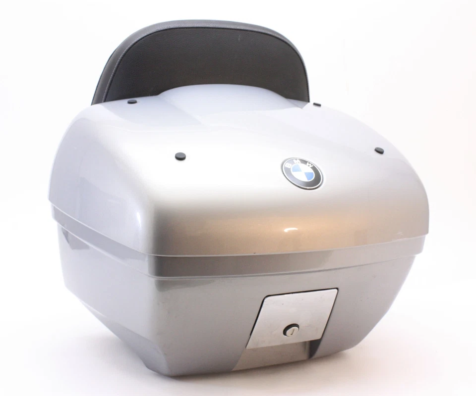 Trunk / Top Box with Key and Liner - Silver 2002 - 2004 BMW R1200CL  - Image 2 of 4