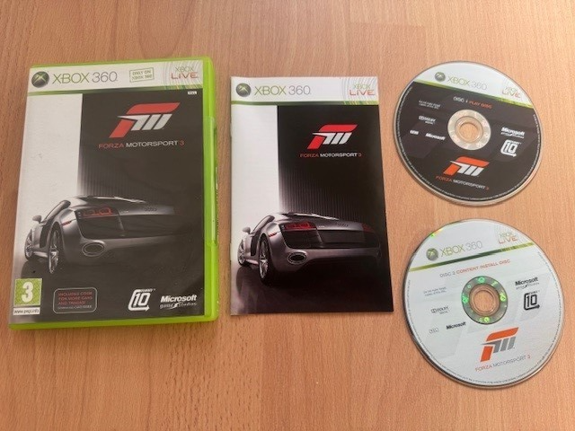 Forza Motorsport 3 Game XBOX 360 - Good Condition