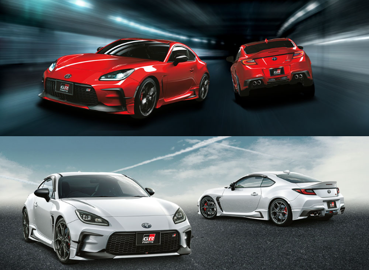 GR86 純正：GRプロジェクションイルミネーション(フロント左右) トヨタ 8系GR86 GRプロジェクションイルミネーション(フロント
