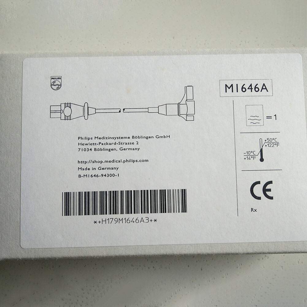 For Philips M1646A PiCCO Temperature Probe with 4.9ft (1.5m) cable