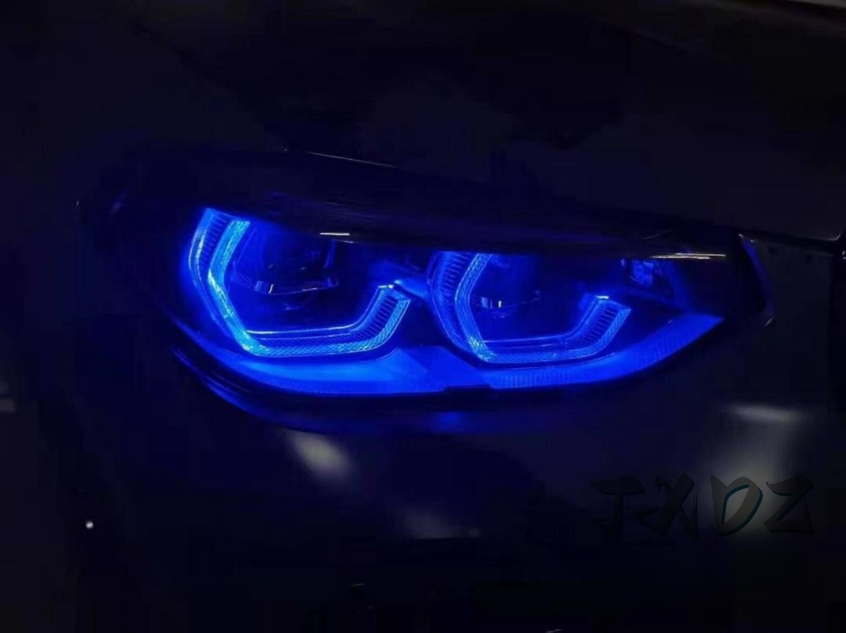 2019-2021 BMW X3 X4 M G01 G02 Blue DRL Angel Eyes LED Boards 2019-2021 BMW X3 X4 M G01 G02 Blue DRL Angel Eyes LED Boards