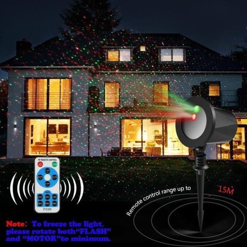 Christmas Lights Projector LED Laser Outdoor Landscape Xmas Move Lamp Xmas Gift - Picture 8 of 9