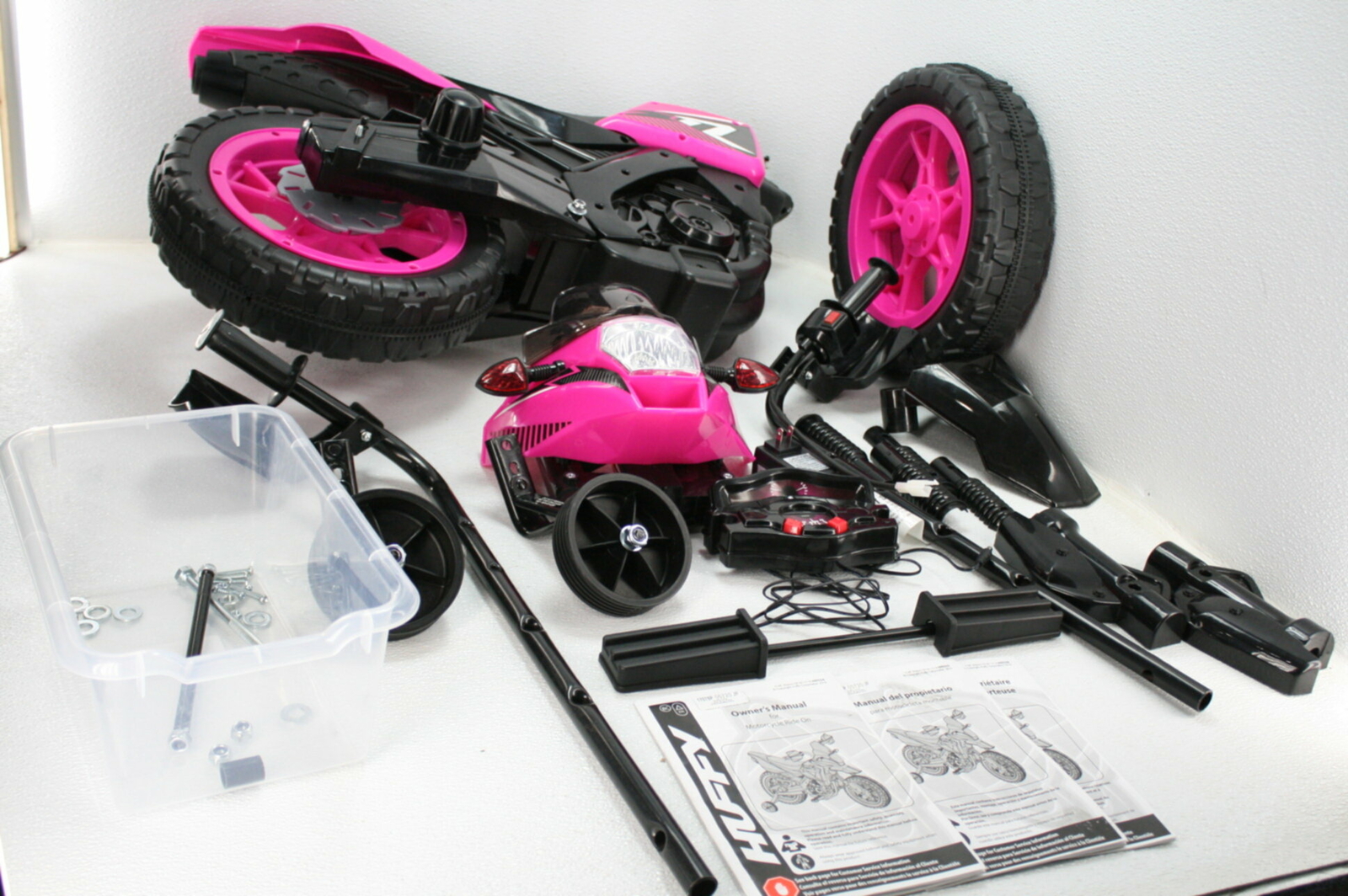 huffy 6 volt electric motorcycle ride on