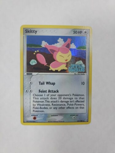 Pokémon Card Skitty - Ex Crystal Guardians 41/100 - Afbeelding 1 van 6