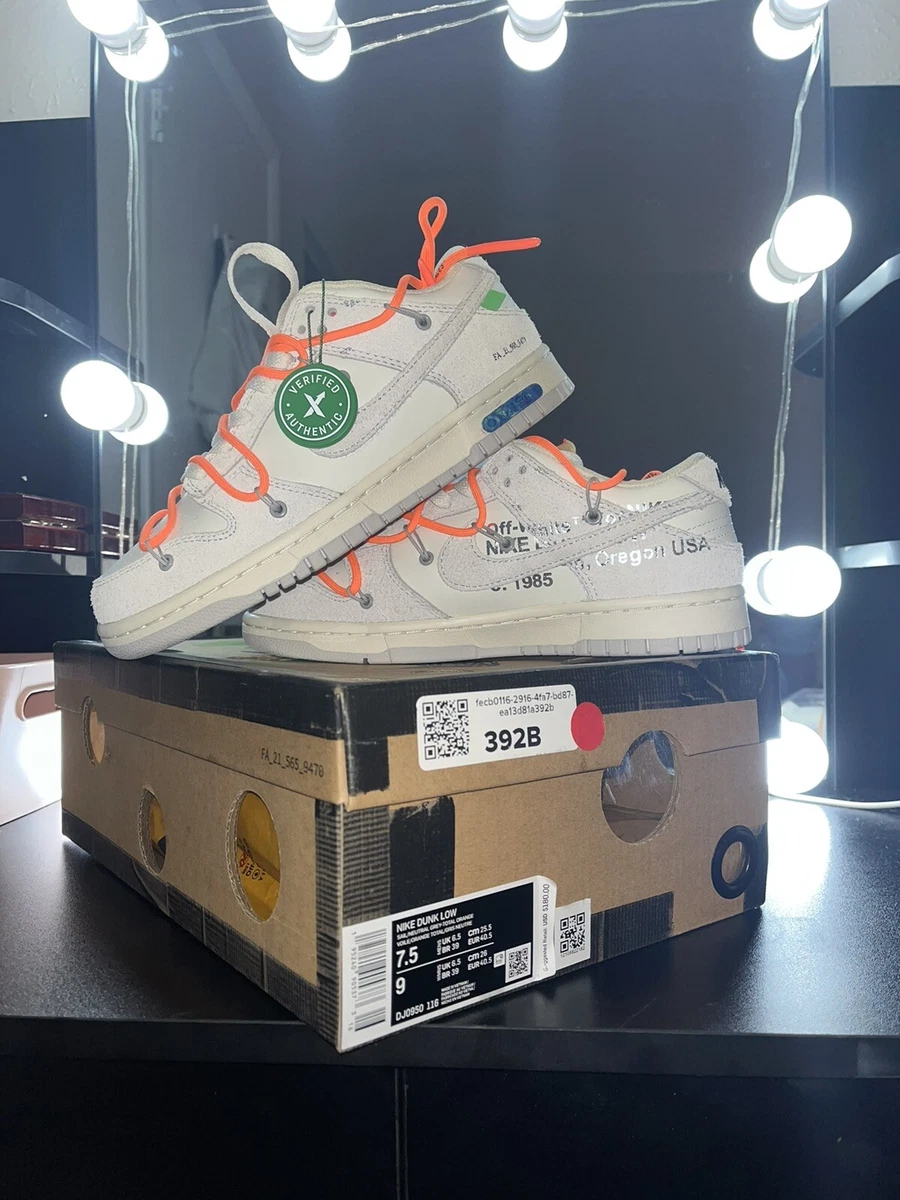 nike off white x dunk low lot 31 of 50 sneakers