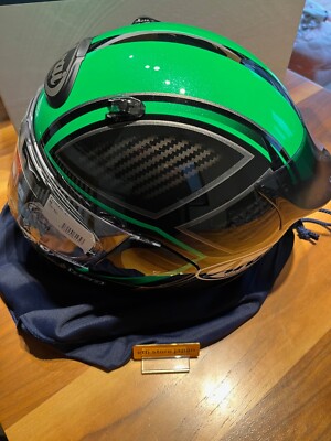 Arai Full face helmet ASTRO-GX [SPINE Green] Snell JAPAN NEW | eBay