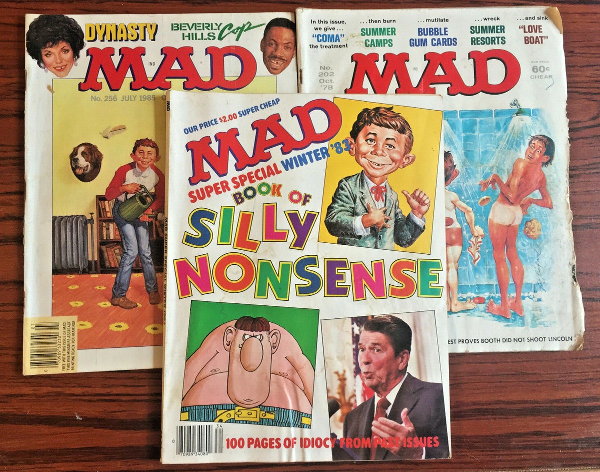 3 Mad Magazines 1978, 1983 & 1985 | eBay