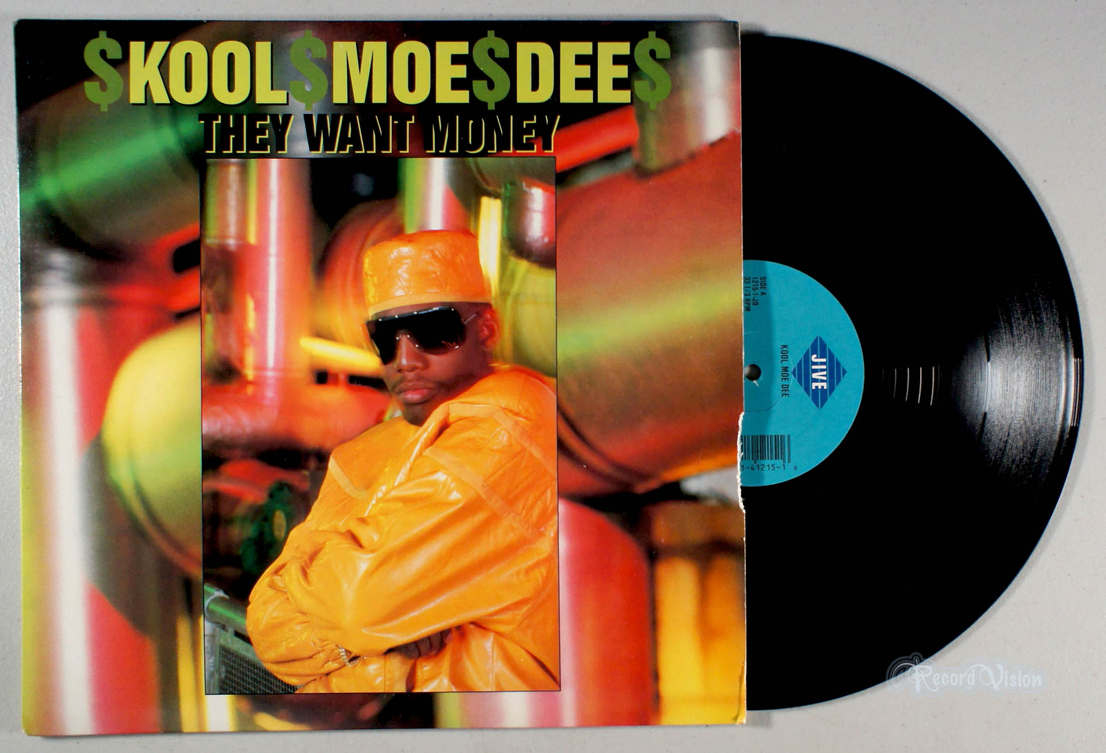 Kool Moe Dee - They Want Money (1989) Vinyl 12" Single • Knowledge is King