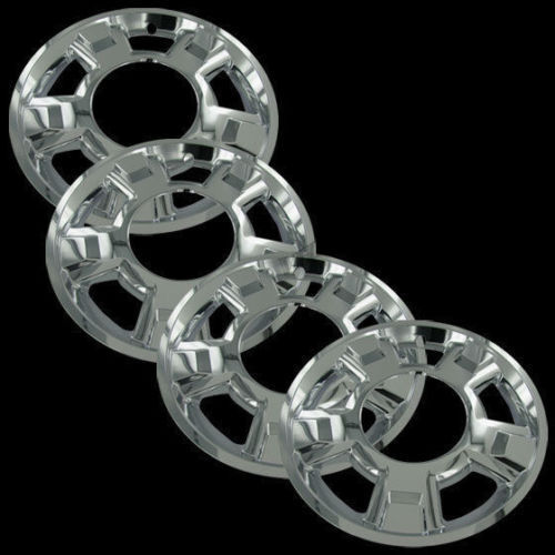 New Wheel Skins Covers Fits 2009 2014 Ford F150 17" Chrome Plated Set
