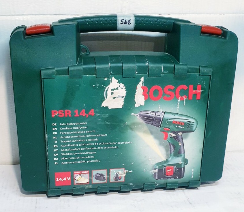 Image of Bosch PSR 14,4 drill on eBay website