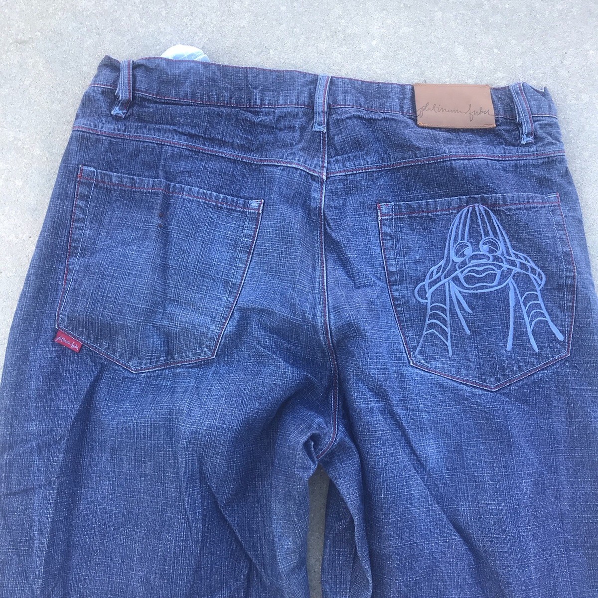Vintage Platinum Fubu Fat Albert Dumb Donald Gray Mush mouth