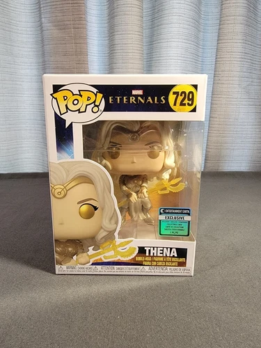 Funko Pop! Marvel Eternals - Thena - EE Exclusive #729 +Protector 