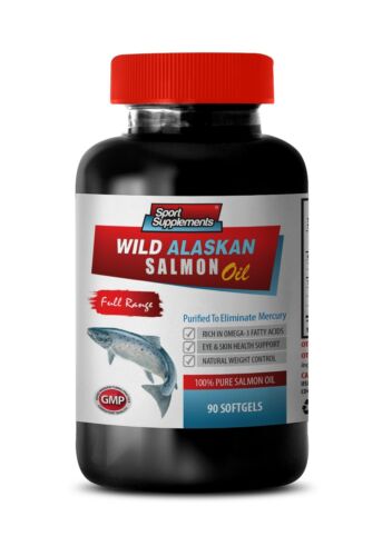 heart vitamins for men - WILD ALASKAN SALMON OIL - omega and dha 1B