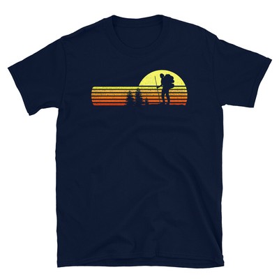 Wilderness Hiking Camping Forest Trees Outdoor Trails Nature Gift Unisex T-Shirt