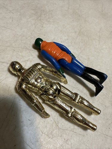 Modellino Vintage 1978 Star Wars Walrus Man + 1977 Star Wars C-3PO Buono - Foto 7 di 9