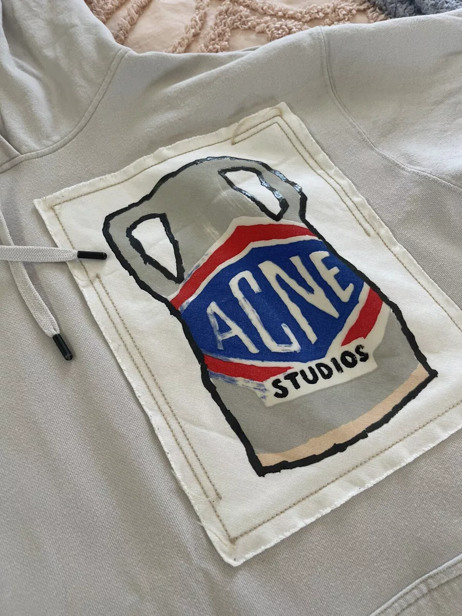 Acne Studios Ceramic Patch Hooded Sweatshirt Hoodie S RRP 550 eBay