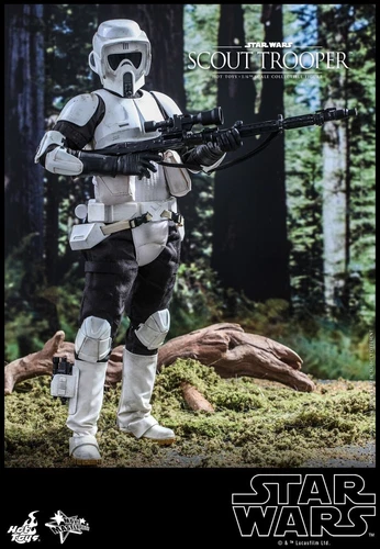 Hot Toys MMS611 STAR WARS: RETURN OF THE JEDI 1/6 SCOUT TROOPER Figure Gift