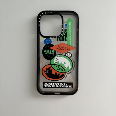 Casetify Iphone 15 Pro Case Animal Paradise No.6 Cat & Dog Impact Case