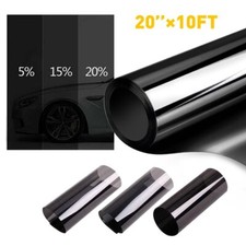 DIY Uncut Roll Window Tint Film 5 15 20 VLT 50cm 10ft Car Home Office Glass