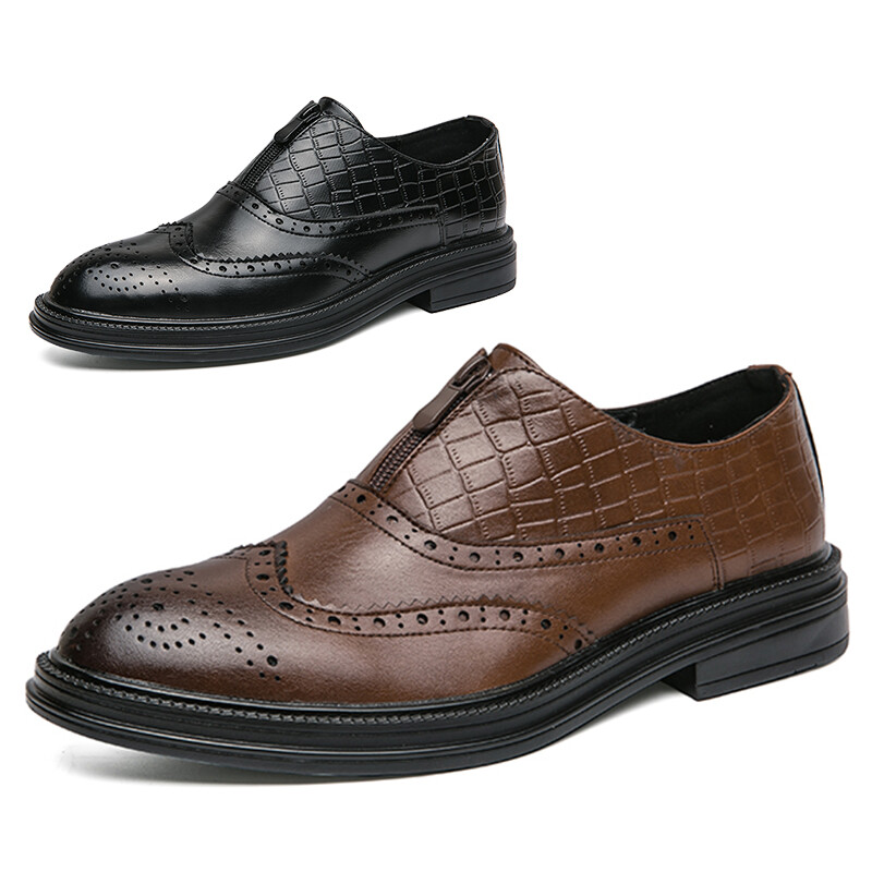 SAOLA Scarpe eleganti uomo brogues derby oxford scarpe formali classiche ufficio matrimonio