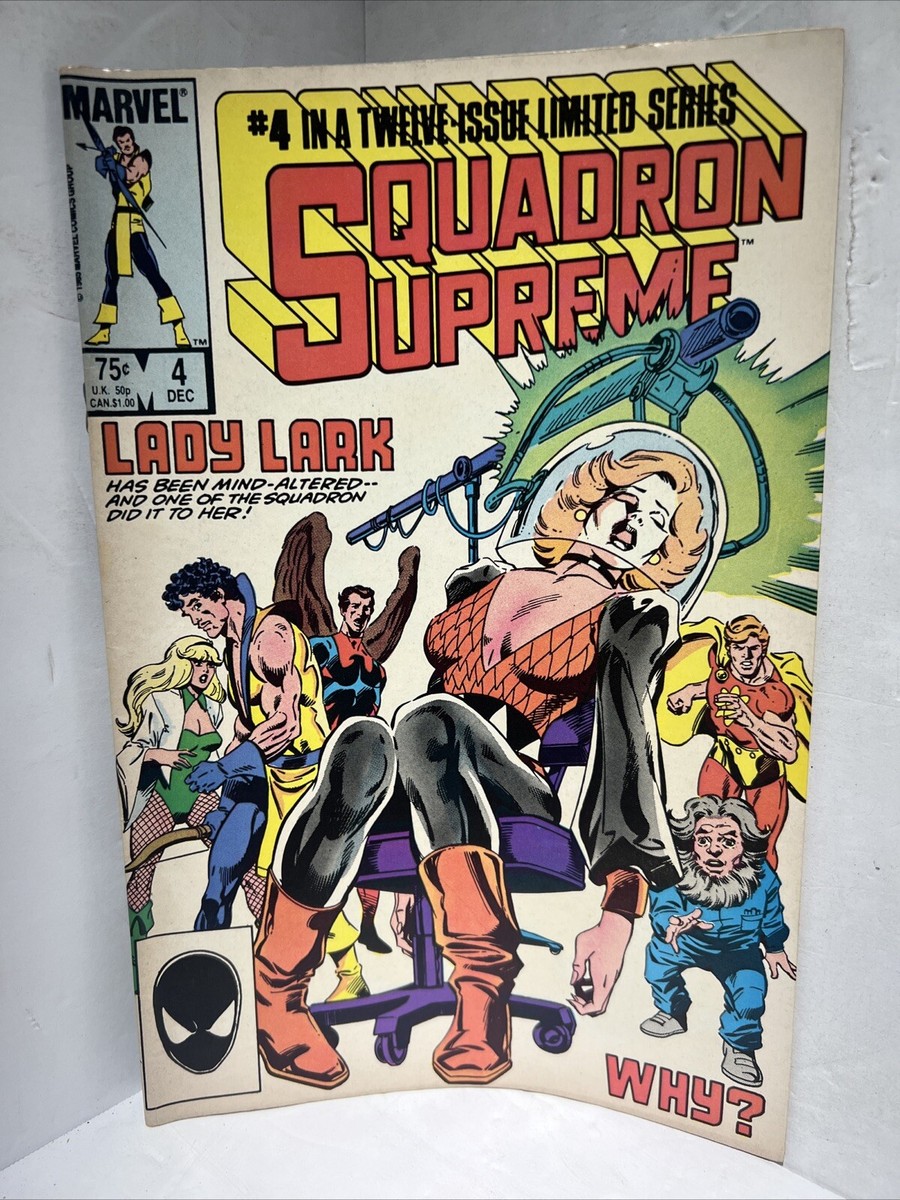 Squadron Supreme #1-12 Set (1985) VF/NM 1st Print Marvel