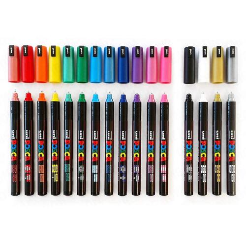 Uni POSCA New 2021 Paint Marker Pen Sets - Made in Japan - Picture 15 of 24